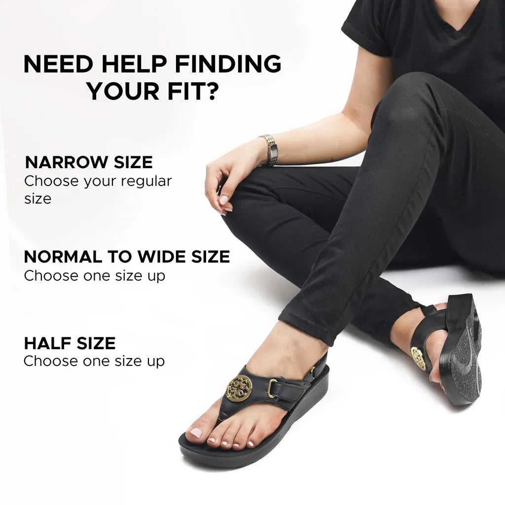 AEROTHOTIC Cait Casual Fashion Slingback Sandals for Women - Original Thailand Imported - L0363