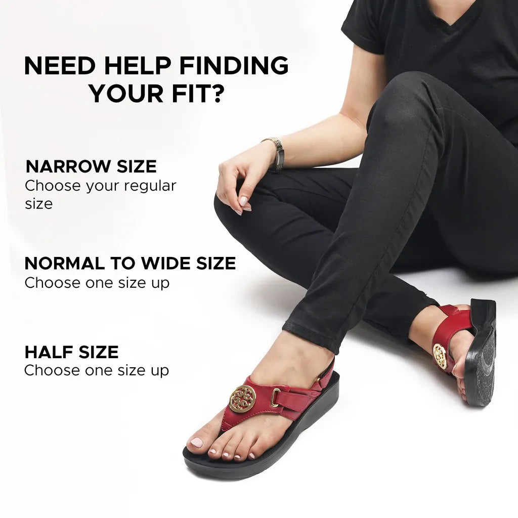 AEROTHOTIC Cait Casual Fashion Slingback Sandals for Women - Original Thailand Imported - L0363