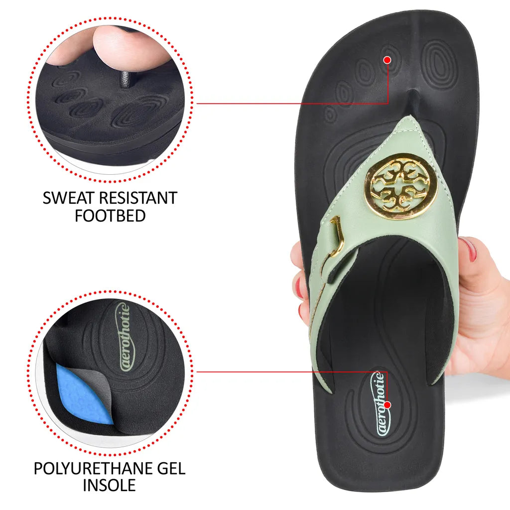 AEROTHOTIC Hazel Women Thong Sandals - Original Thailand Imported - L0341
