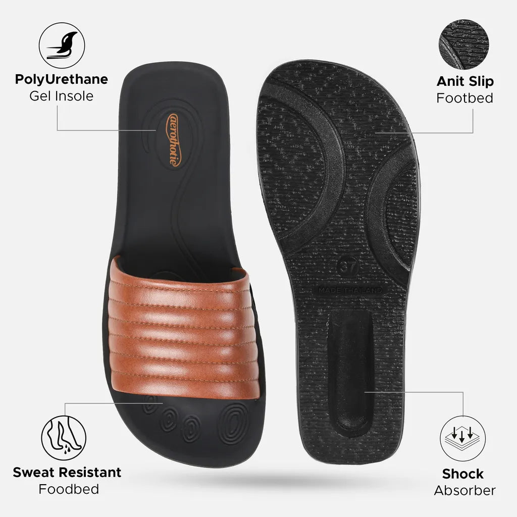 AEROTHOTIC Maeve Arch Support Slide Sandals for Women  - Original Thailand Imported - L0353