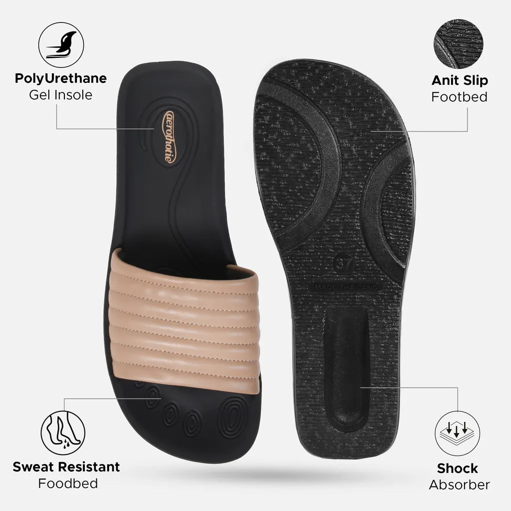 AEROTHOTIC Maeve Arch Support Slide Sandals for Women  - Original Thailand Imported - L0353