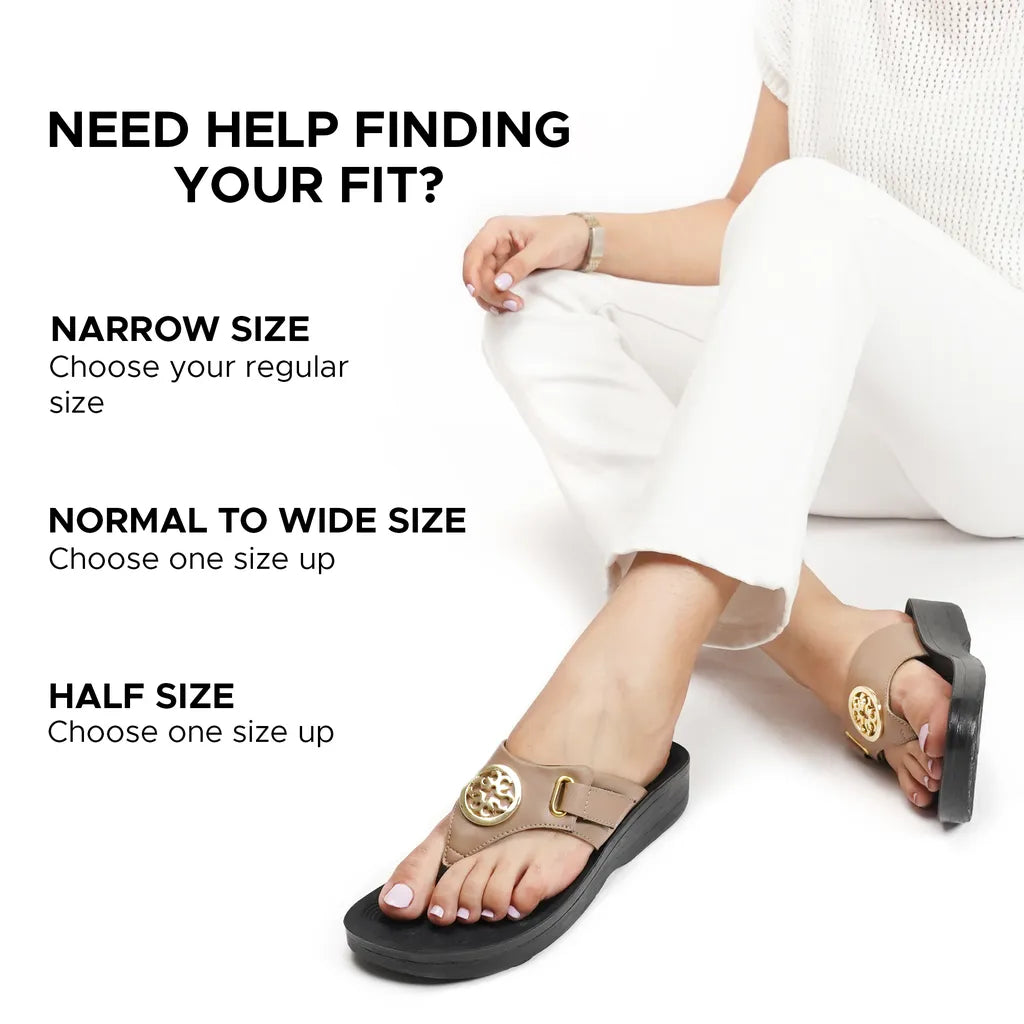 AEROTHOTIC Hazel Women Thong Sandals - Original Thailand Imported - L0341