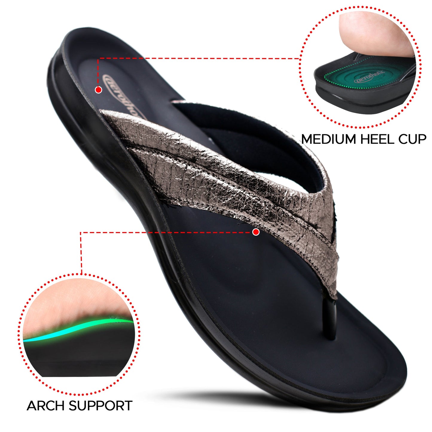 AEROTHOTIC Sela Comfortable Slides For Women - Original Thailand Imported - L1302