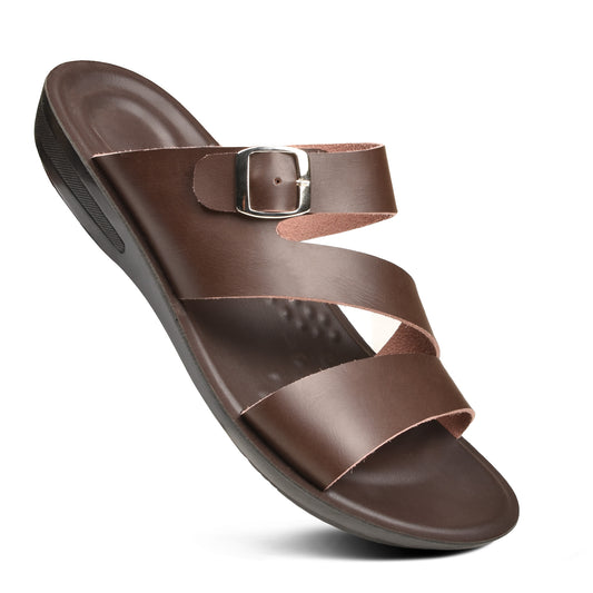 AEROTHOTIC Clade Menâs Casual Walking Slide Sandals â Original Thailand Imported â M1215