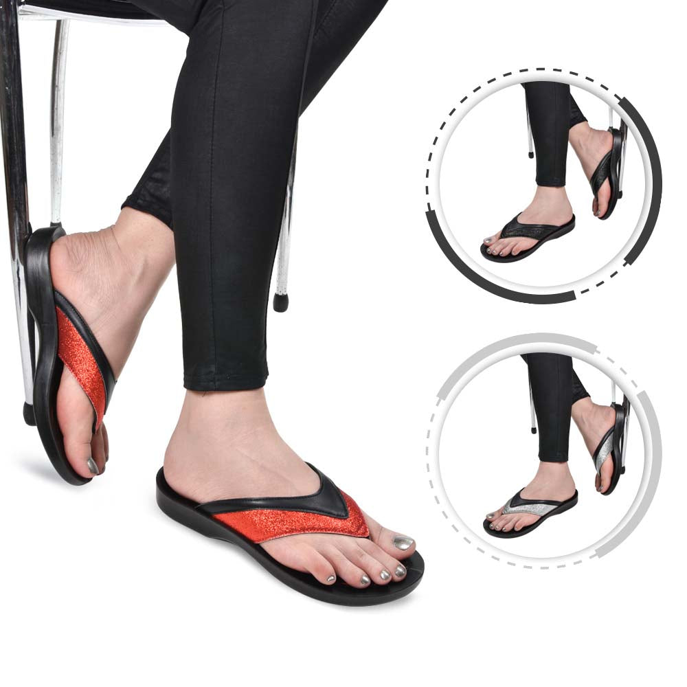 Aerothotic - Gleamy Haze Flip Flops Sandals for Women - L0102