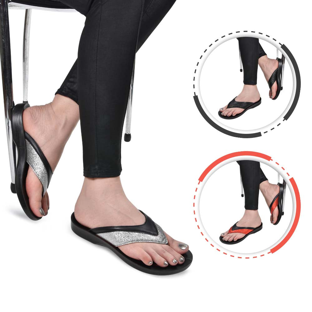 Aerothotic - Gleamy Haze Flip Flops Sandals for Women - L0102