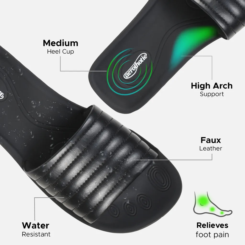 AEROTHOTIC Maeve Arch Support Slide Sandals for Women  - Original Thailand Imported - L0353