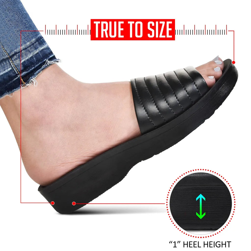 AEROTHOTIC Maeve Arch Support Slide Sandals for Women  - Original Thailand Imported - L0353