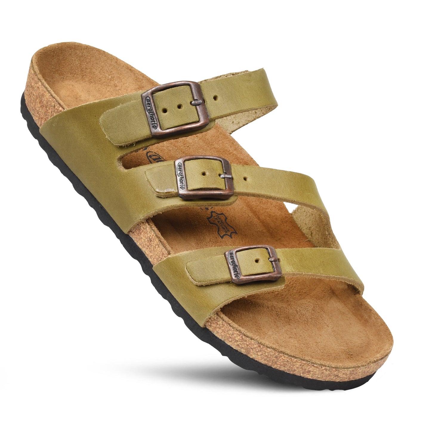 AEROTHOTIC - Maiden Tri – Strap Leather Sandals for Women - LC1401