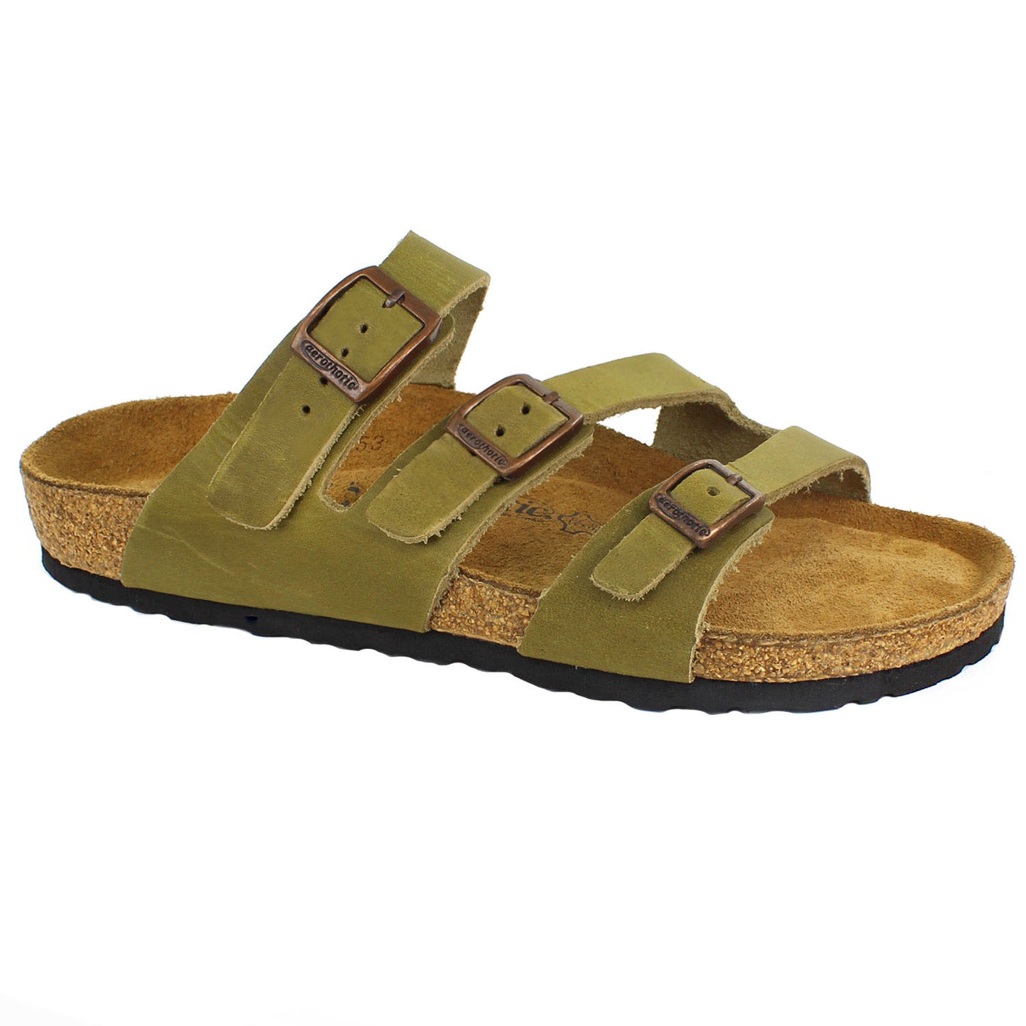 AEROTHOTIC - Maiden Tri – Strap Leather Sandals for Women - LC1401