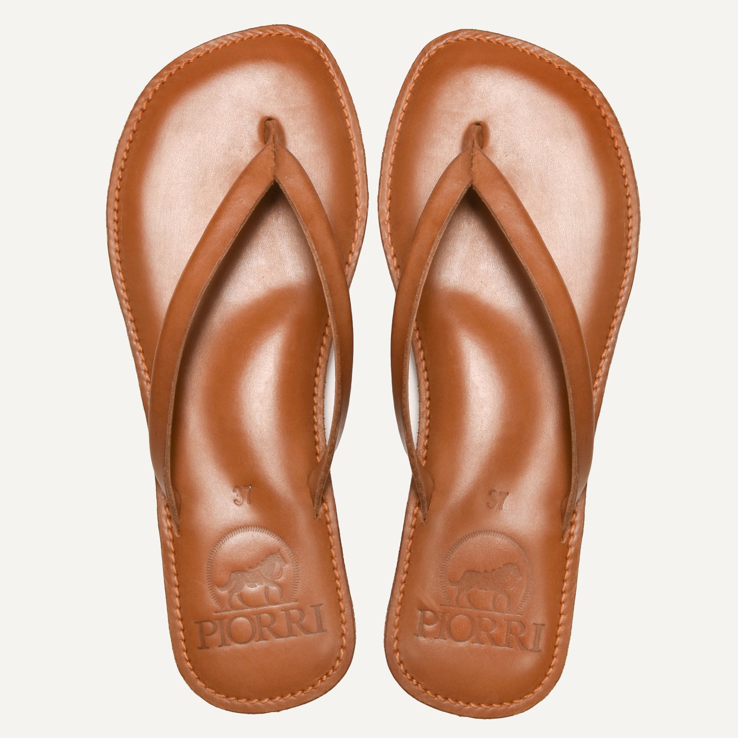 Piorri Aeris Women's Genuine Leather Comfort Slide Sandals - PL3293