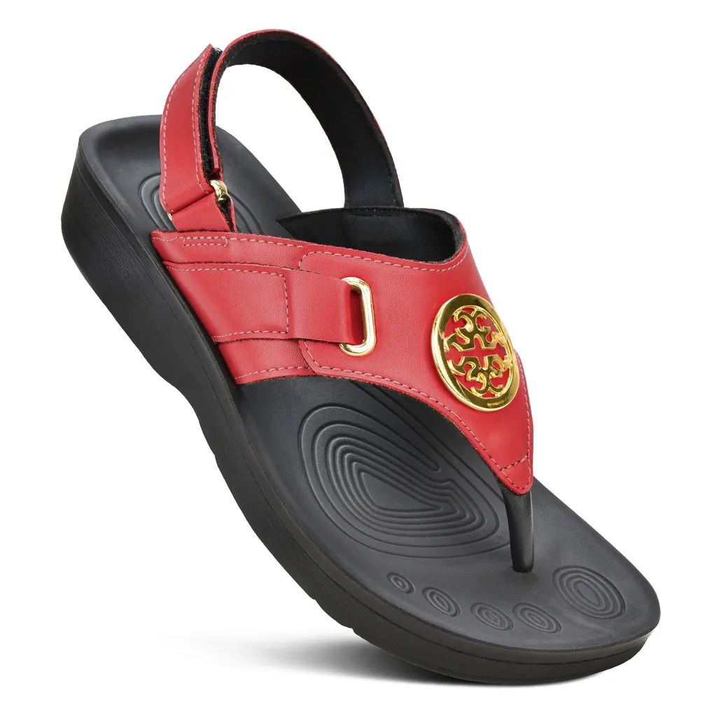 AEROTHOTIC Cait Casual Fashion Slingback Sandals for Women - Original Thailand Imported - L0363