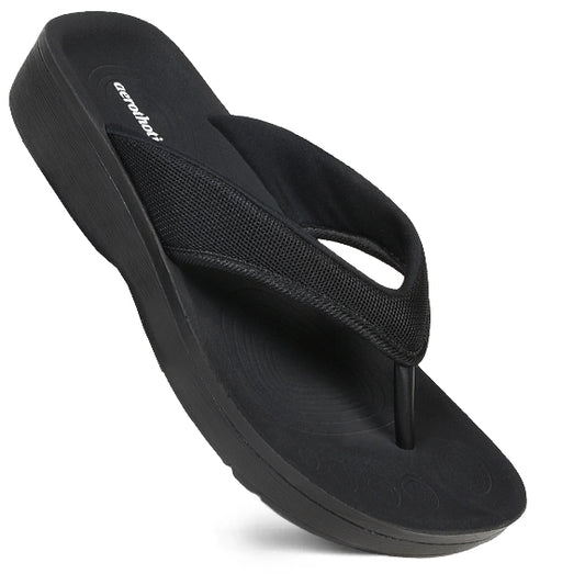 Aerothotic Strait Arch Support Flip Flops Thong Sandals For Women - L0325