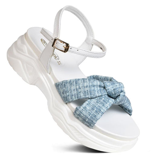 Aerothotic Terra Knot Women's High Wedge Sandals - P9301