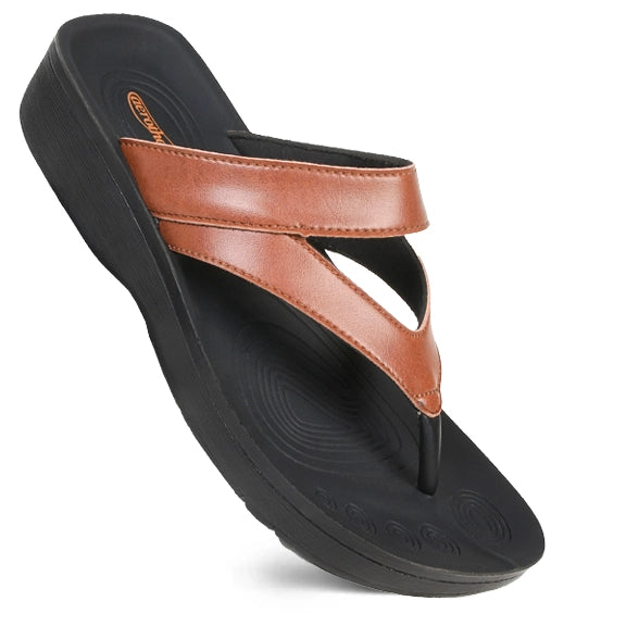 Aerothotic Glen Casual Thong Women’s Walking Sandals - L0329