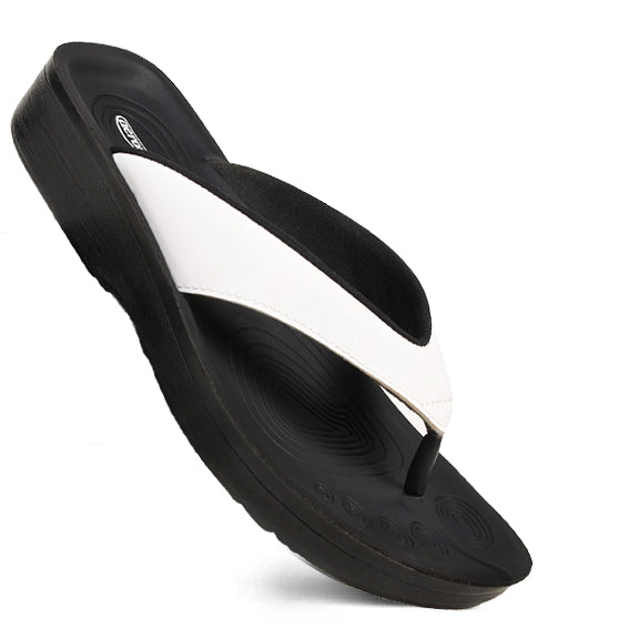 Aerothotic Fallon Arch Support Flip Flops For Women -L0347