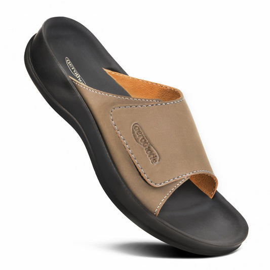 AEROTHOTIC Doris Open Toe Arch Support Women’s Slide Sandals - Original Thailand Imported - L1508