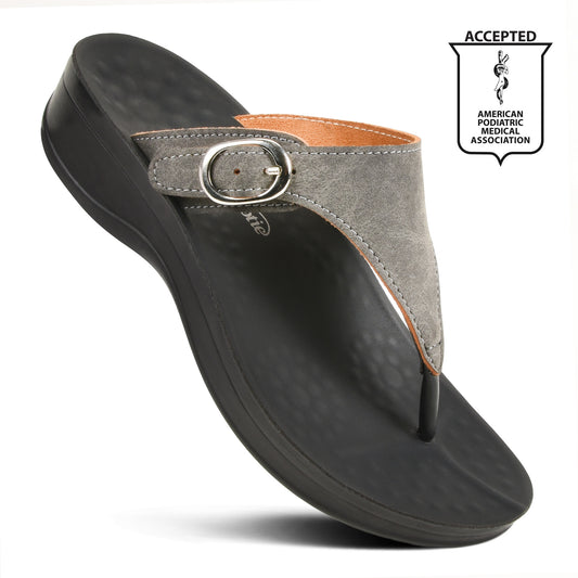 AEROTHOTIC Shale Comfortable Arch Support Flip Flops for Women  - Original Thailand Imported - L0817