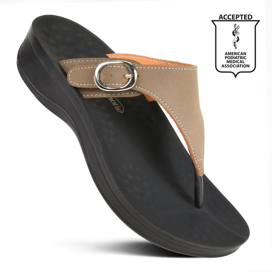 Aerothotic Shale Women's Arch Support Flip Flops - L0817