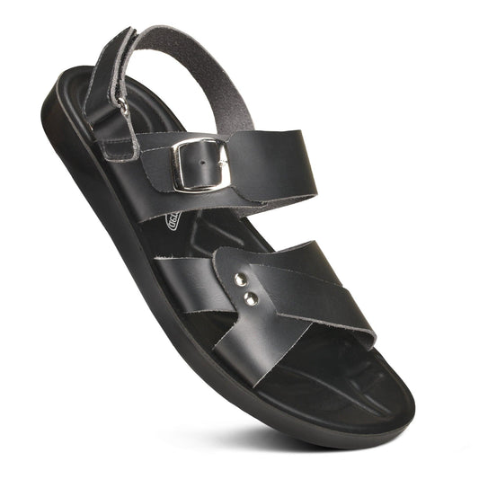 AEROTHOTIC Hemlock Menâs Adjustable Ankle Strap Sandals â Original Thailand Imported â M1311