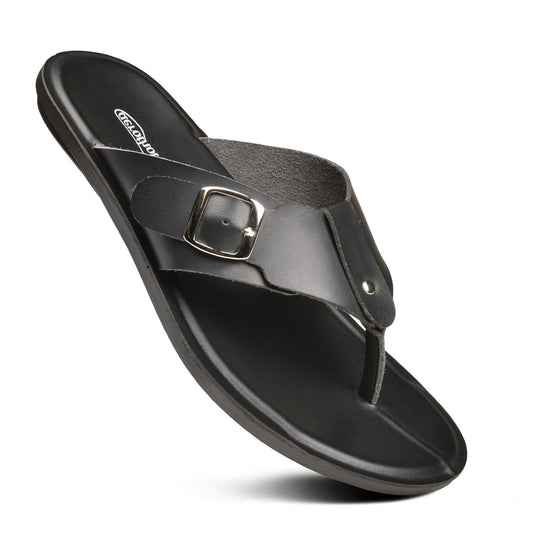 AEROTHOTIC Cercis Menâs Comfortable Toe Post Summer Flip Flops â Original Thailand Imported â M1703