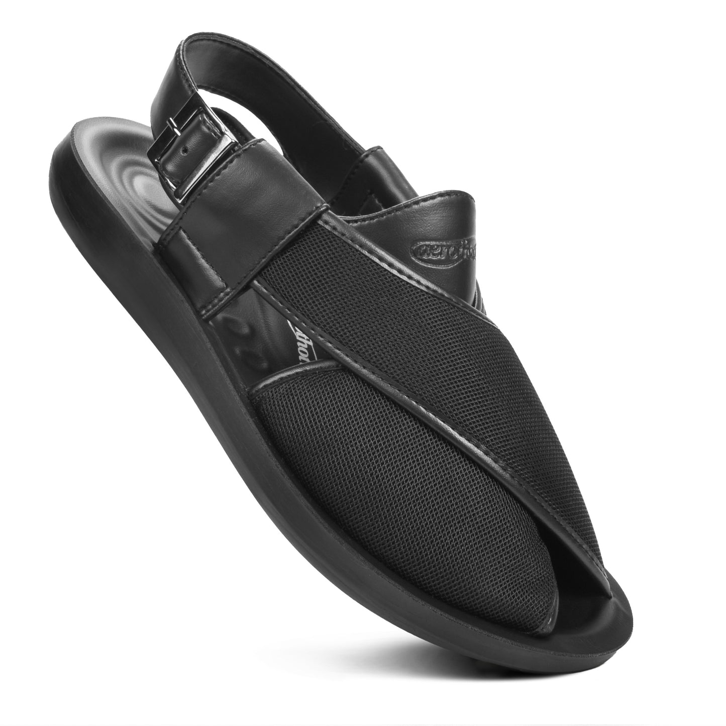 AEROTHOTIC Ansel Synthetic Leather Gents Peshawari Sandals – Original Thailand Imported – M1114