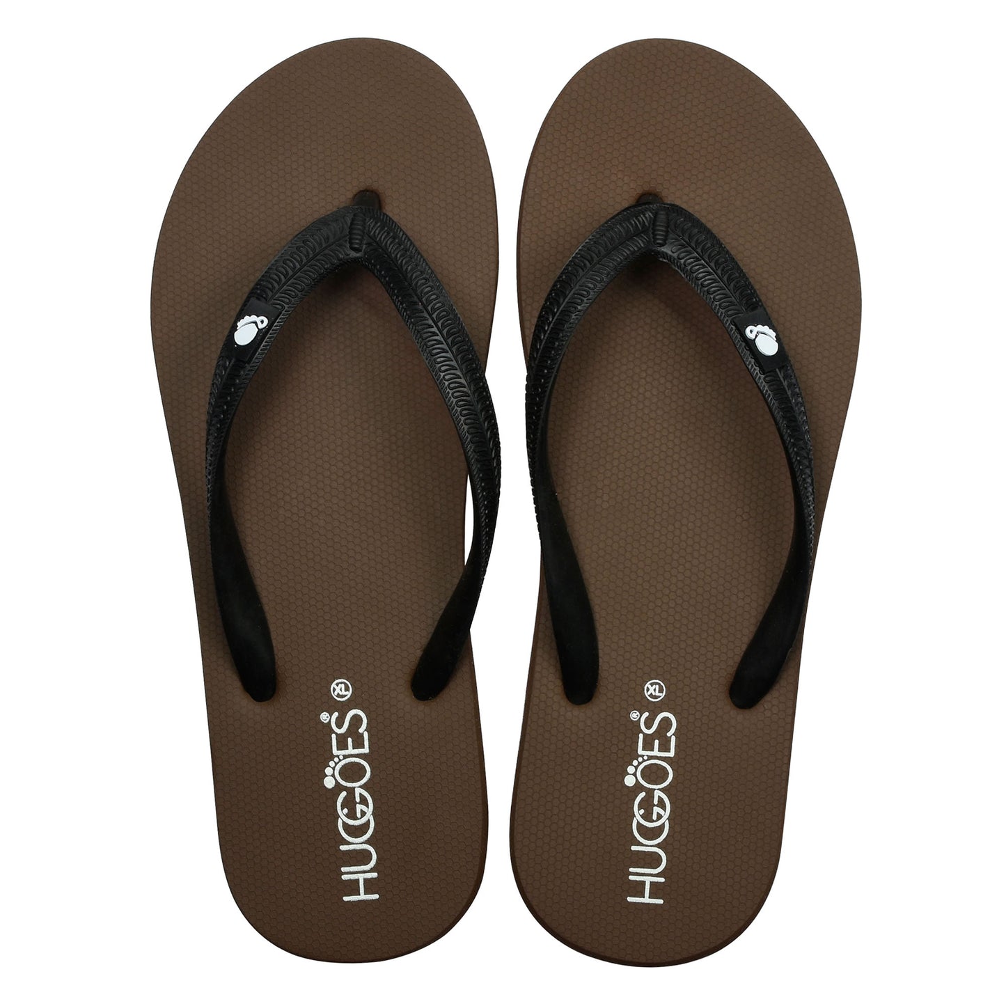 Huggoes by Aerothotic - Earthy Unisex Flip Flops Slippers - Original Thailand Imported - (BR1)