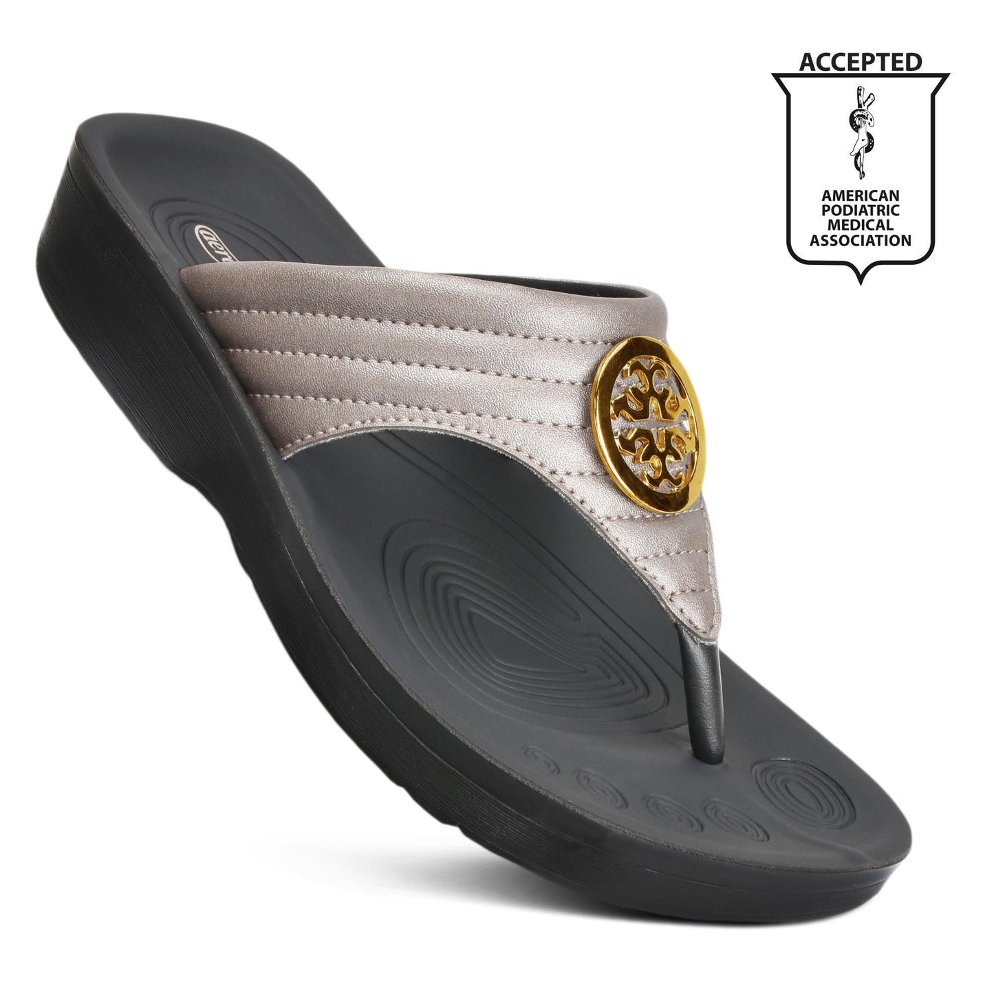 AEROTHOTIC Idelle Women’s Walking Summer Thong Sandals - Original Thailand Imported - L0360