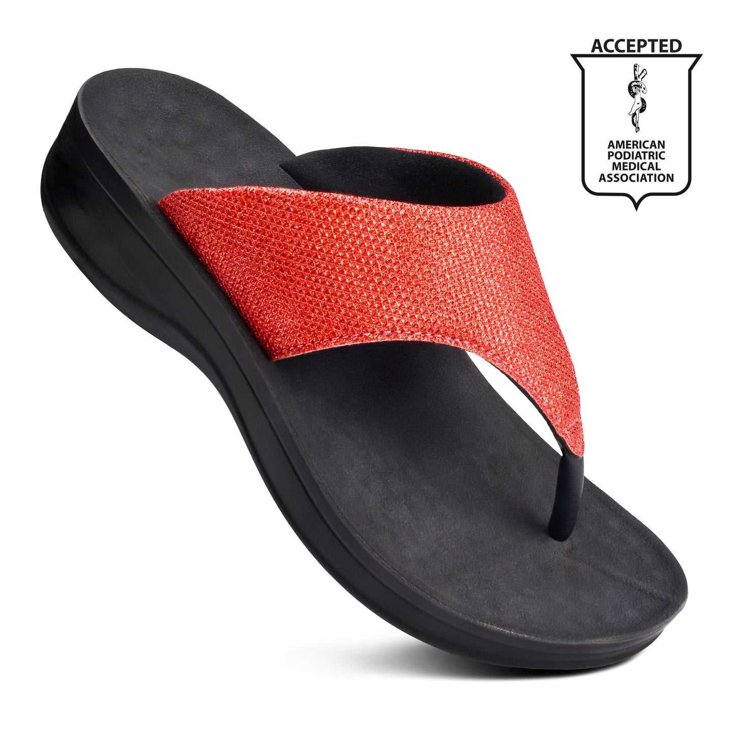 AEROTHOTIC Jewel Women's Casual Fancy Strap Flip Flops - Original Thailand Imported - L0804