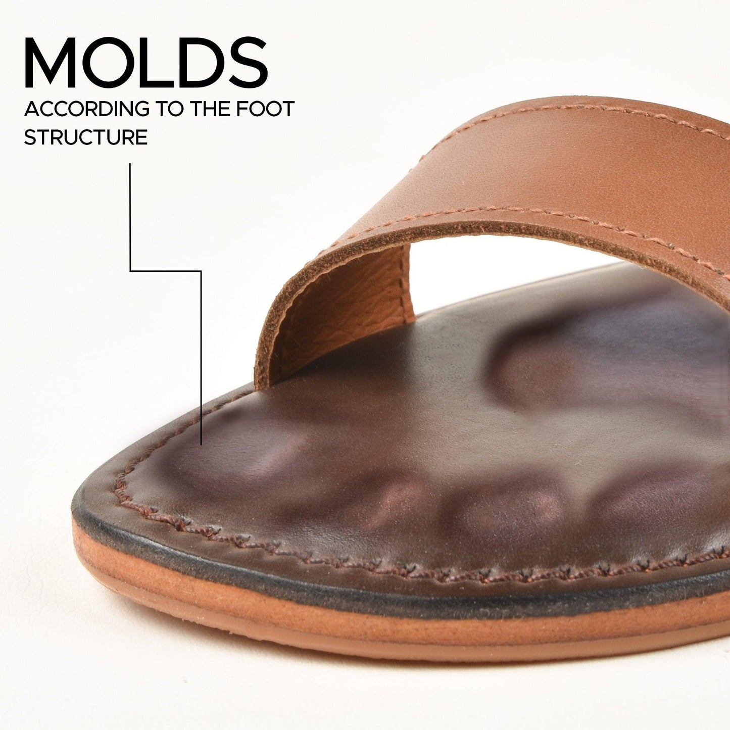 PIORRI by Aerothotic - Myrina Women’s Strappy Natural Leather Slingback Sandals - LK2104