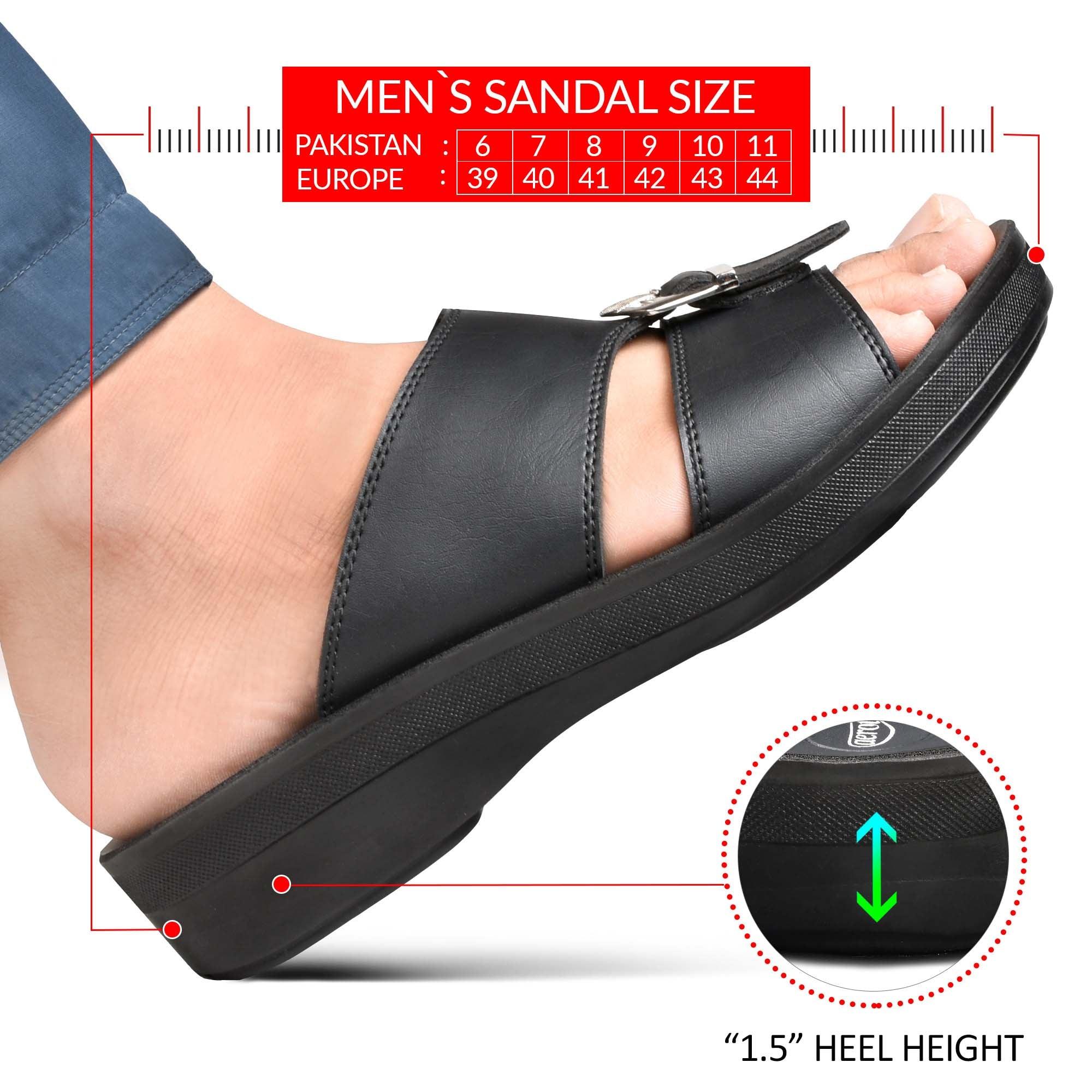 Buy New Casual and Party Wear Synthetic Leather Sandals For Men Stylish in  Black, Brown and Camel at Lowest Price in Pakistan | Oshi.pk