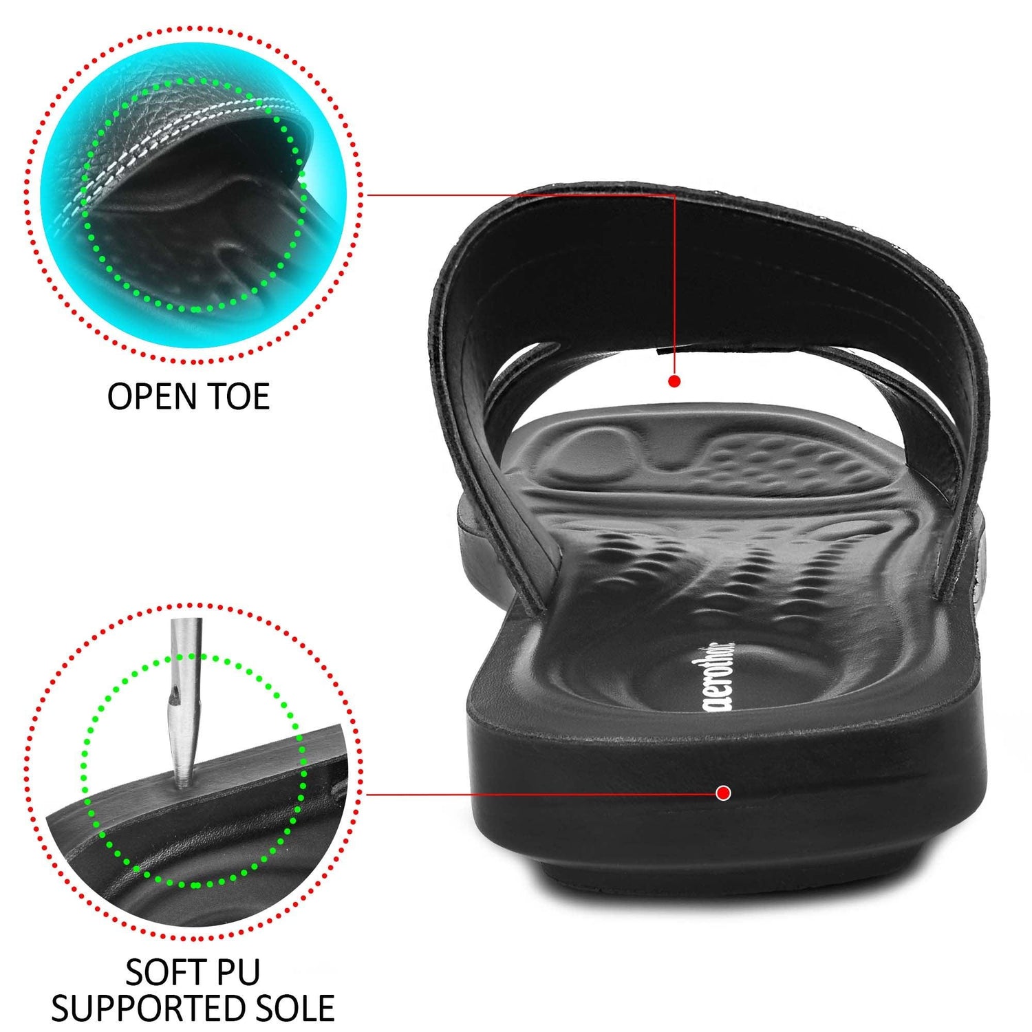 AEROTHOTIC Throll Men's Stylish Comfort Sandals - Original Thailand Imported - M0903