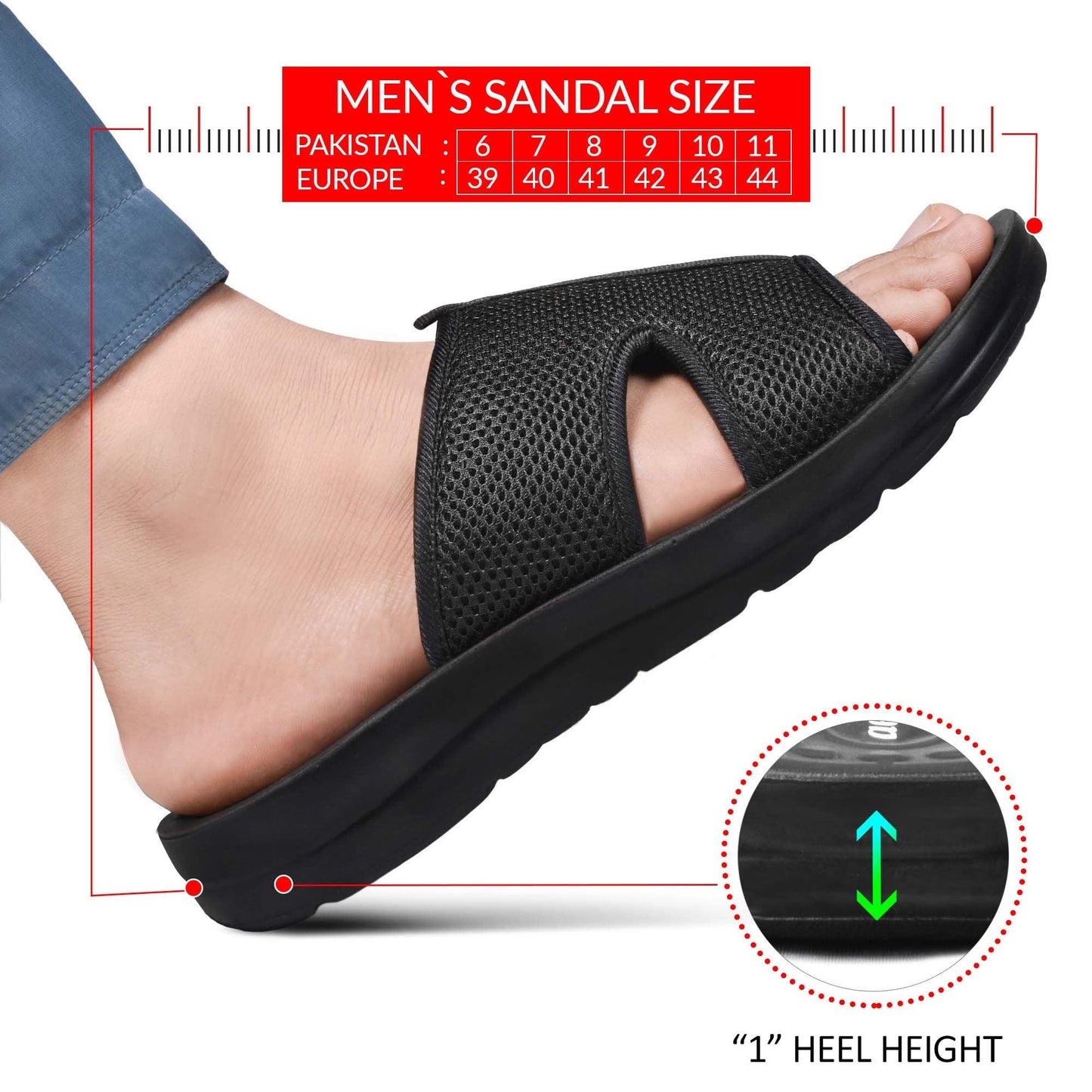 AEROTHOTIC Skepp Gents Ultra Soft Casual Slippers - Original Thailand Imported - M1001