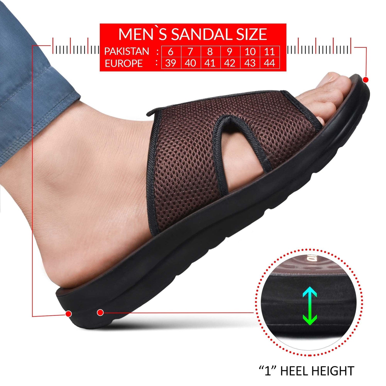 AEROTHOTIC Skepp Gents Ultra Soft Casual Slippers - Original Thailand Imported - M1001