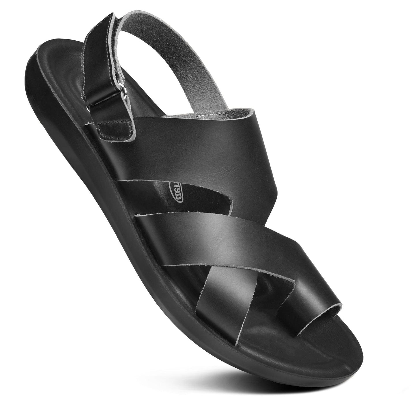 AEROTHOTIC Ulmus Men’s Synthetic Leather Strappy Sandals – Original Thailand Imported – M1107