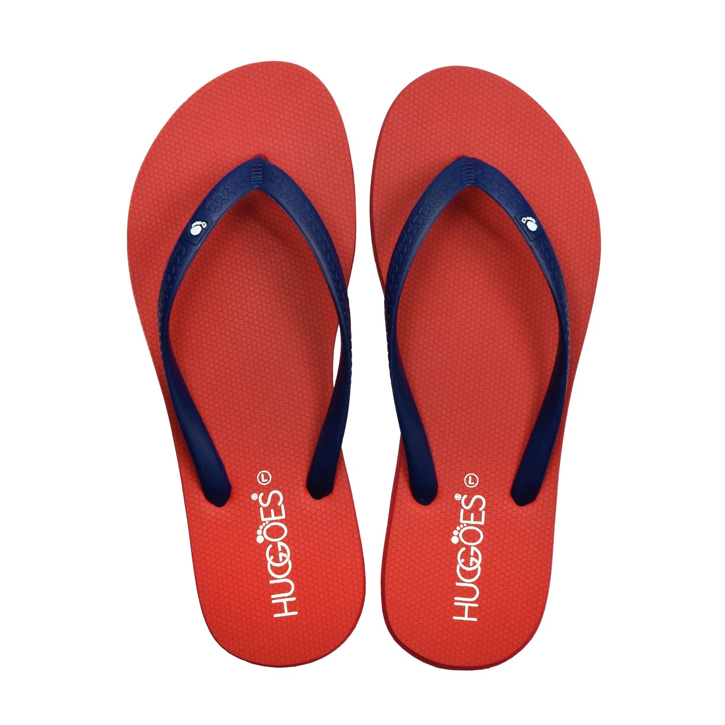 Huggoes by Aerothotic - Crimson Women's Flip Flops Slippers - Original Thailand Imported - (RD1)